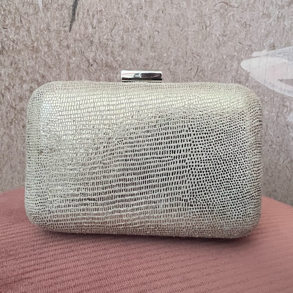 Carolee Lux Gold Clutch